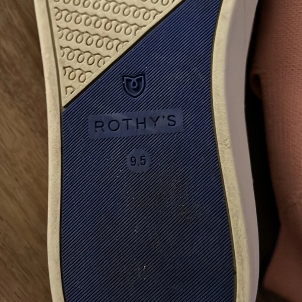 Rothy's Womens Retired The City Slip on Sneaker Shoes Pink Size W9.5 - Picture 6 of 6